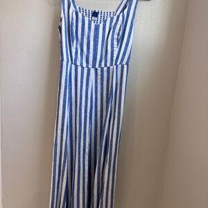 Old Navy Blue and White Striped One Piece
